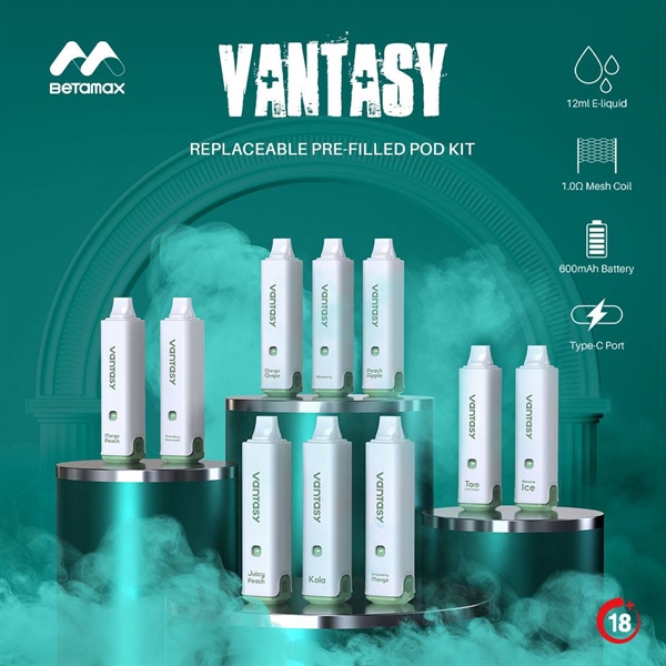 VANTASY BETAMAX PODKIT – Pod system nhỏ gọn, hiệu năng vượt mong đợi