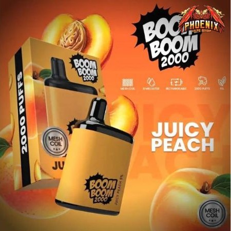 Pod dùng 1 Lần Boom Boom Pod 2000 hơi
