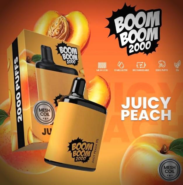 Pod Boom Boom 2000 Hơi – Pod Dùng 1 Lần Giá rẻ