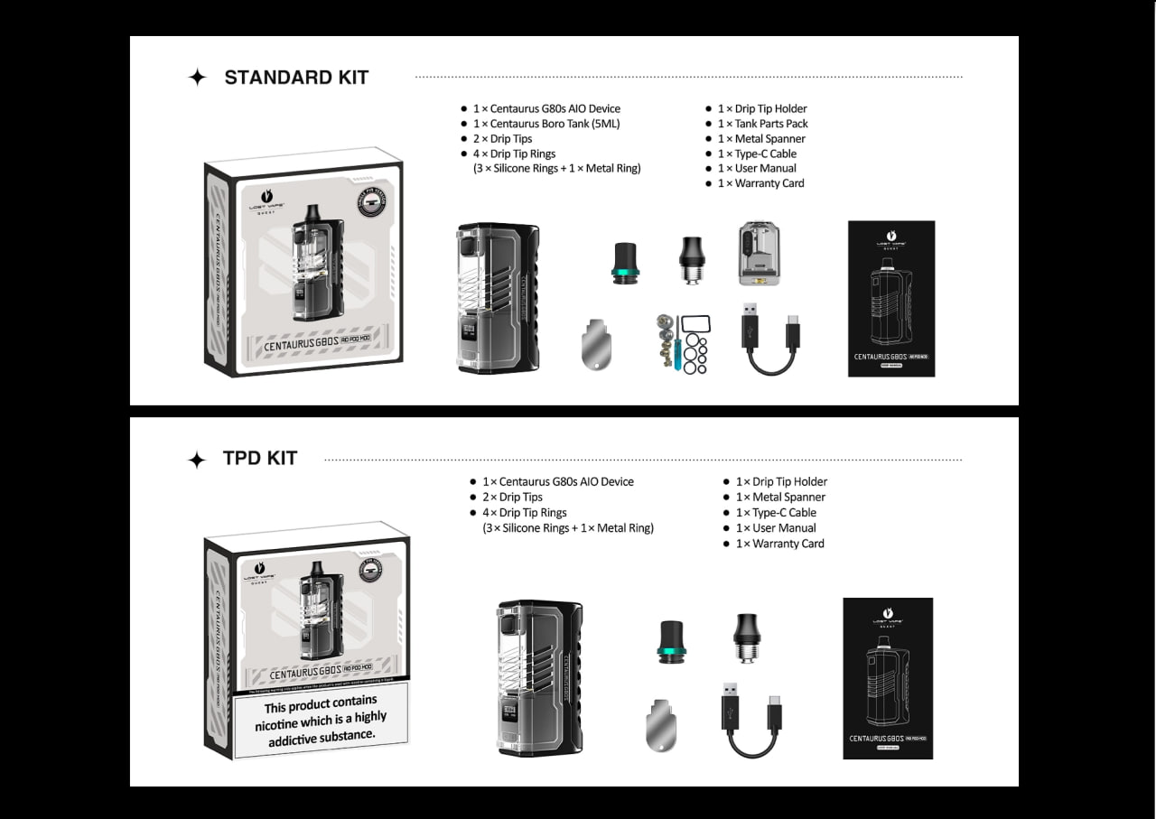 LOST VAPE CENTAURUS
