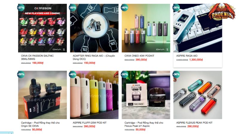 Khám phá các loại vape pod phổ biến nhất hiện nay
