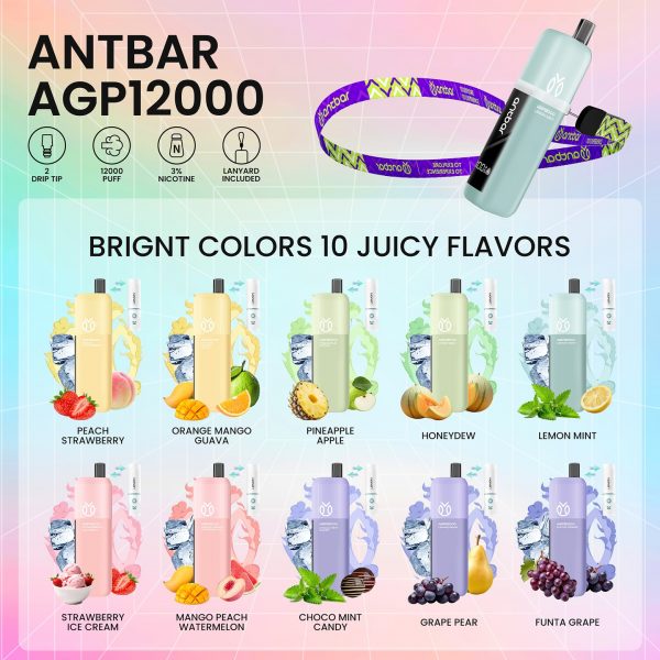 ANTBAR AGP 12000 PUFF POD 1 LAN CHINH HANG