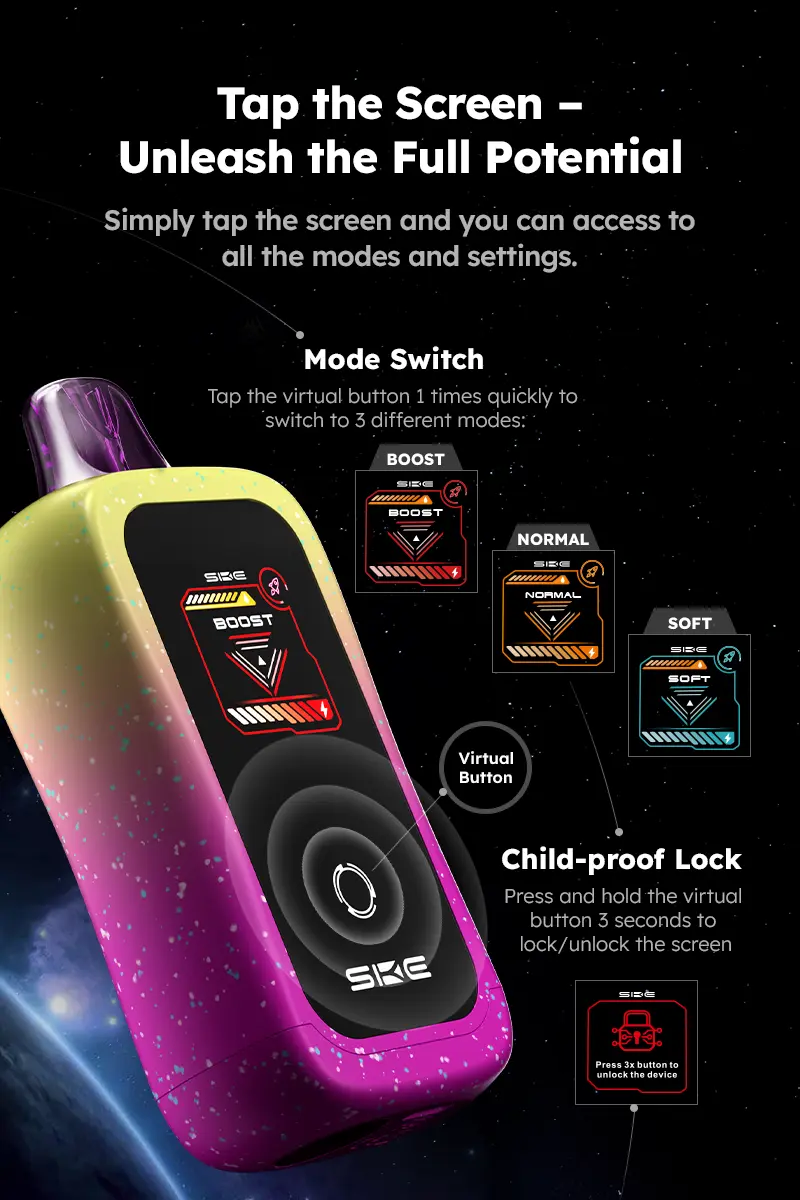 SKE MG 25000 PUFF - POD 1 LẦN CHÍNH HÃNG